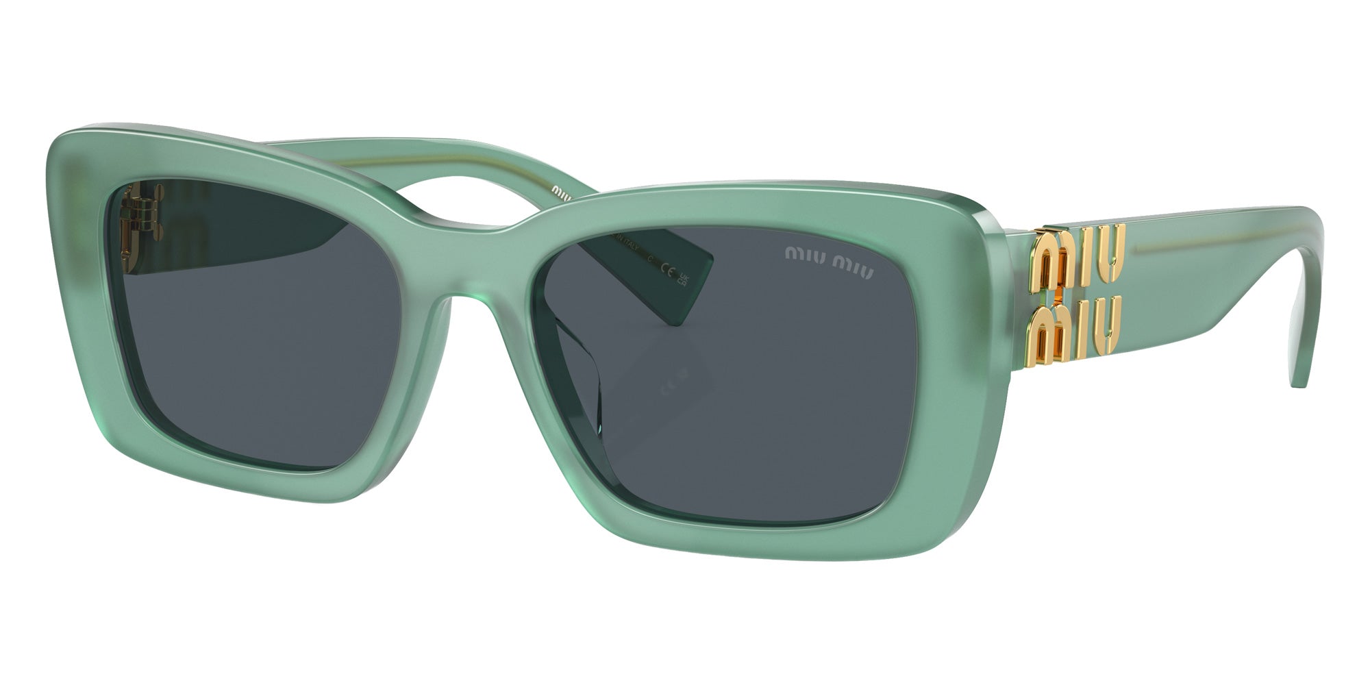 Miu Miu MU 07YS 19L09T 53 - Opal Anise / Dark Gray #id:mu07ys19l09t_s:100105
