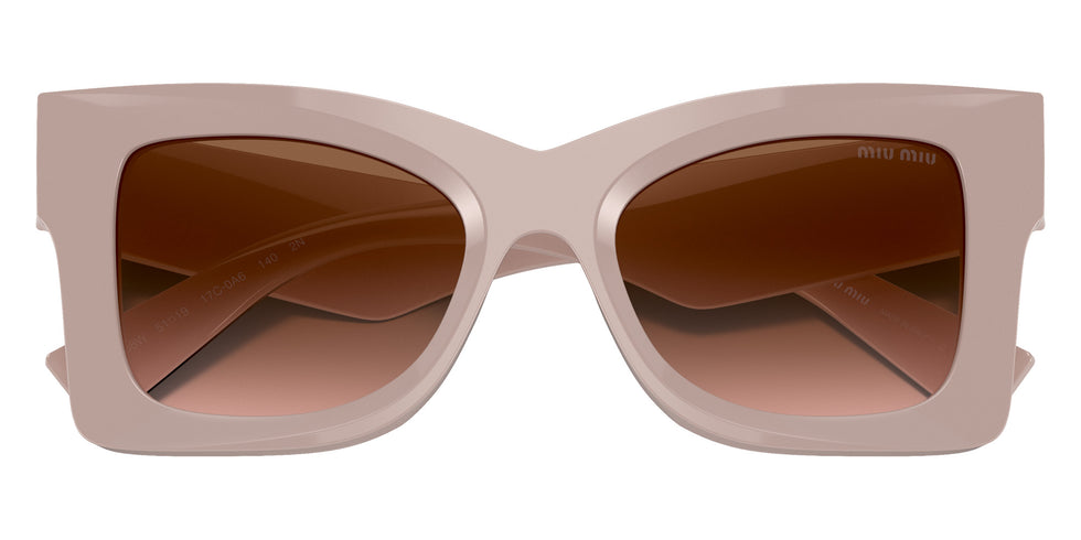 Miu Miu MU 08WS 17C0A6 51 - Pink / Brown Gradient #id:mu08ws17c0a6_s:100120