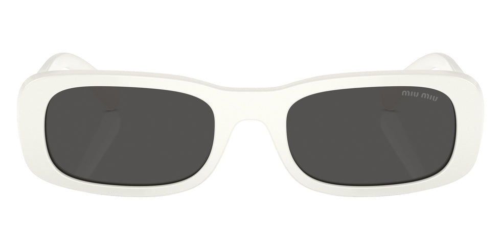 Miu Miu MU 08ZS 1425S0 53 - White Ivory / Dark Gray #id:mu08zs1425s0_s:100100