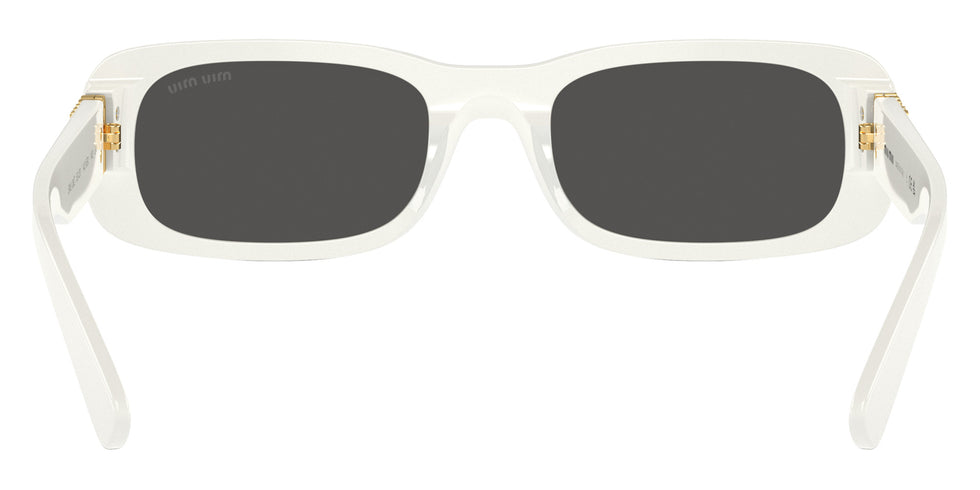 Miu Miu MU 08ZS 1425S0 53 - White Ivory / Dark Gray #id:mu08zs1425s0_s:100115