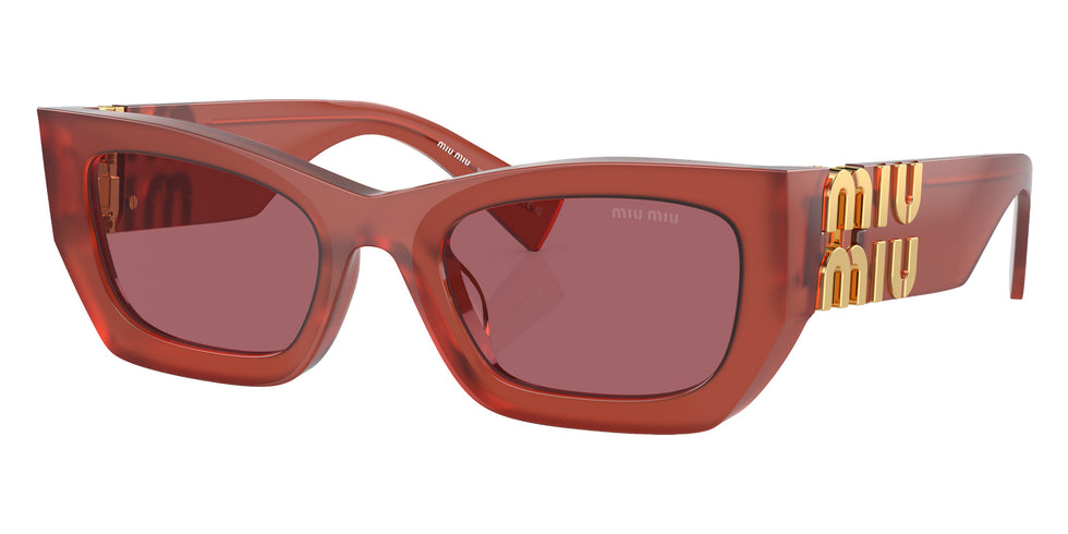 Miu Miu MU 09WS 10M08S 53 - Cognac Opal / Dark Violet #id:mu09ws10m08s_s:100105