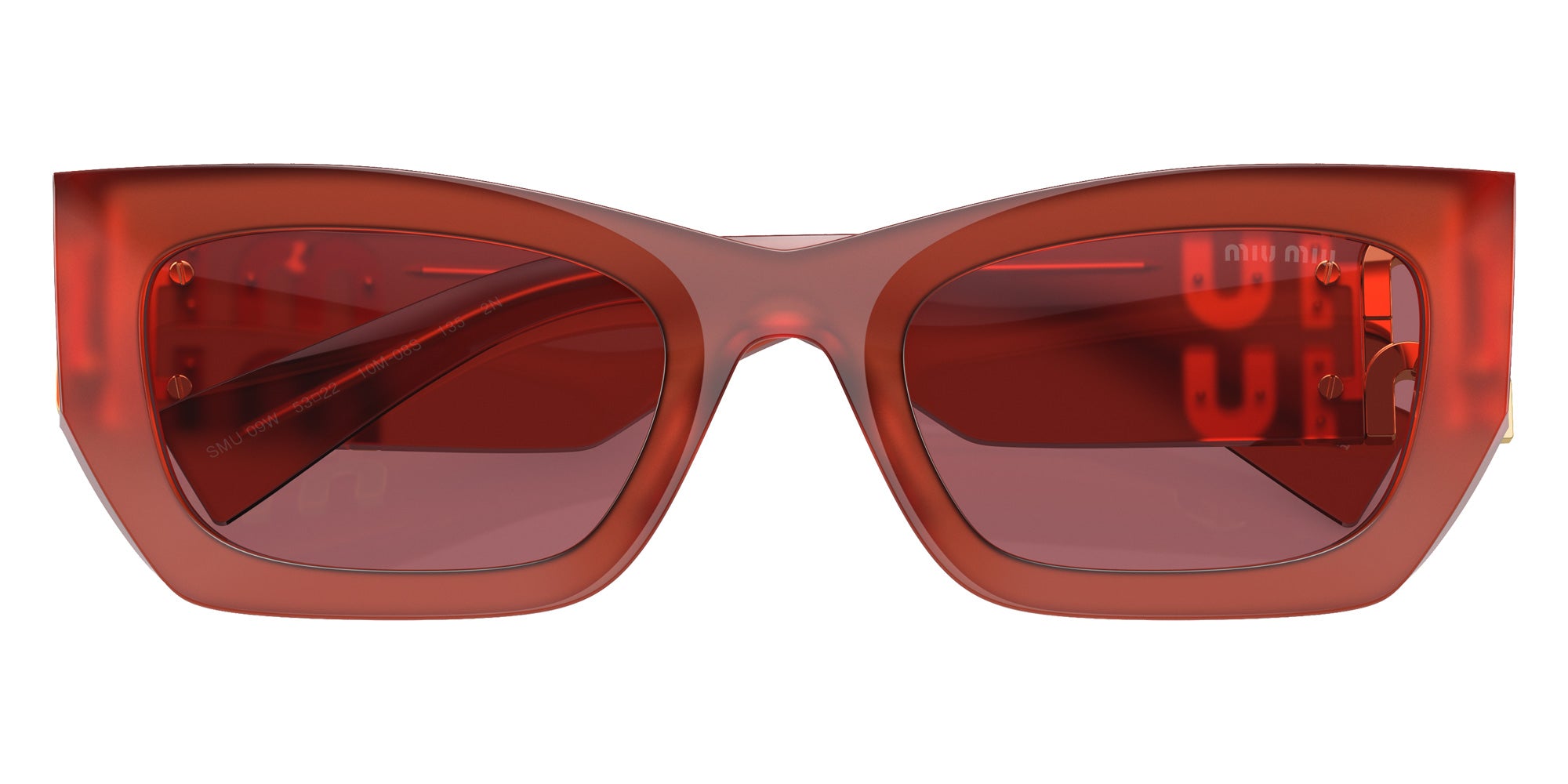 Miu Miu MU 09WS 10M08S 53 - Cognac Opal / Dark Violet #id:mu09ws10m08s_s:100120