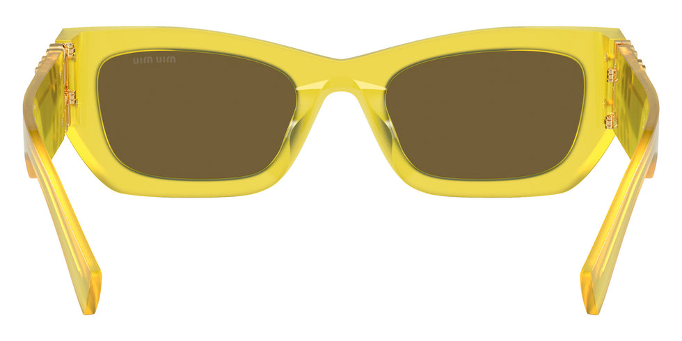 Miu Miu MU 09WS 17L01T 53 - Ananas Opal / Dark Brown #id:mu09ws17l01t_s:106115