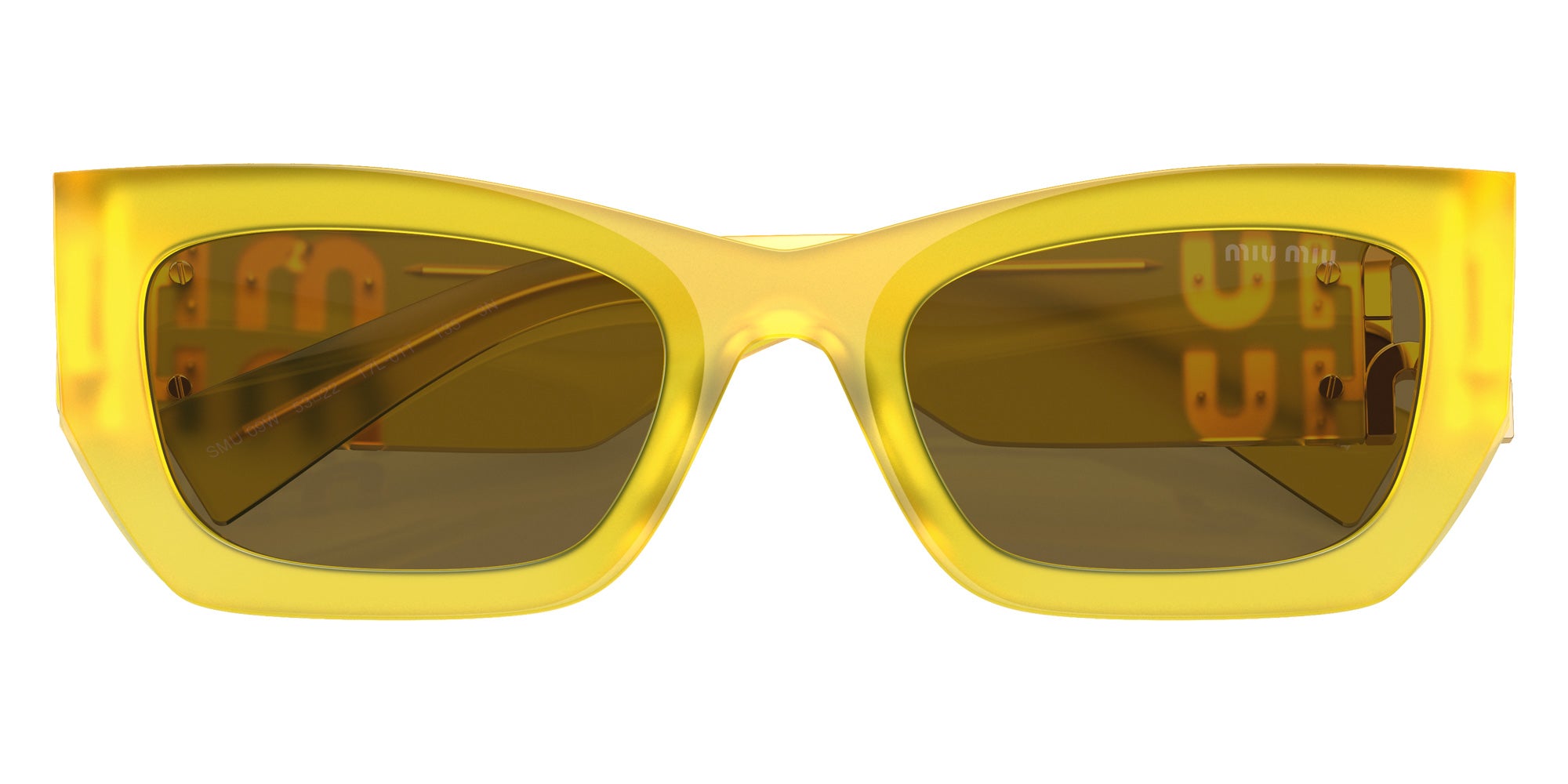 Miu Miu MU 09WS 17L01T 53 - Ananas Opal / Dark Brown #id:mu09ws17l01t_s:106120