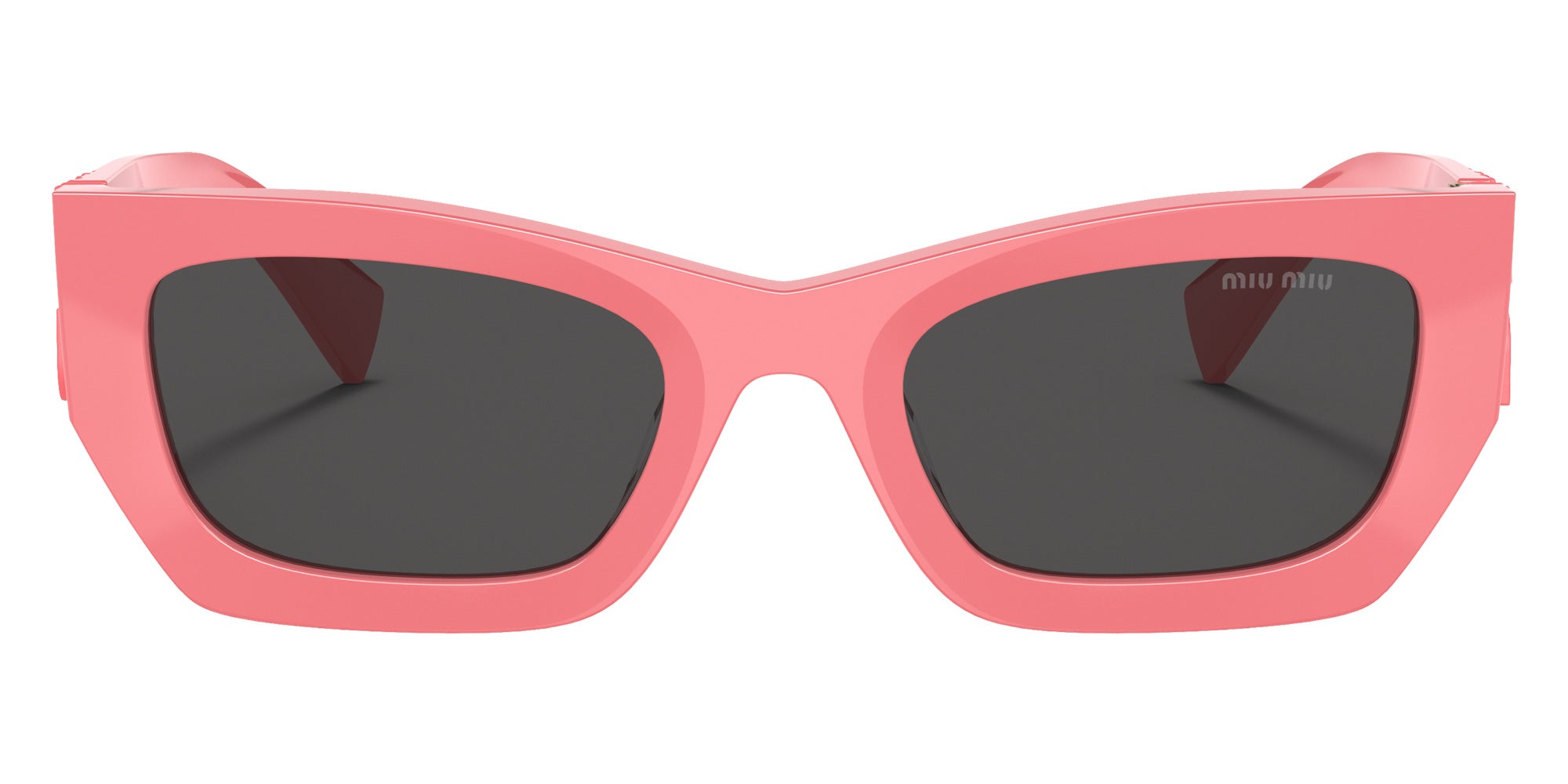 Miu Miu MU 09WS Runway 18C5S0 53 - Dark Pink / Dark Gray #id:mu09ws18c5s0_s:102100