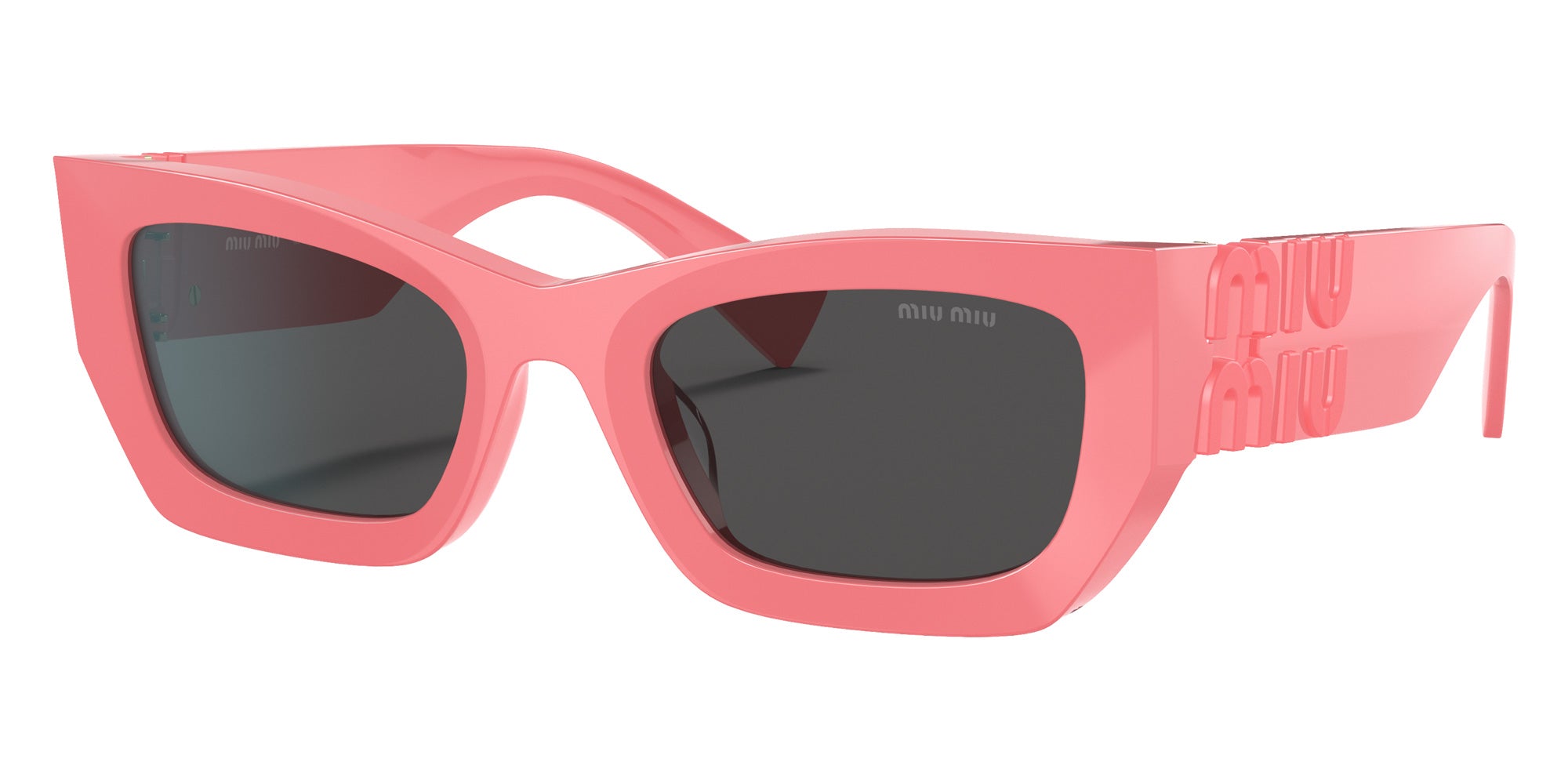 Miu Miu MU 09WS Runway 18C5S0 53 - Dark Pink / Dark Gray #id:mu09ws18c5s0_s:102105