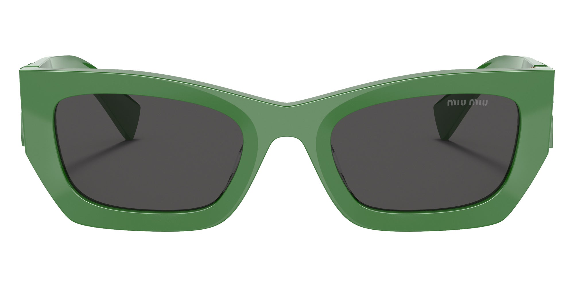 Miu Miu MU 09WS 19C5S0 53 - Green / Dark Gray #id:mu09ws19c5s0_s:108100