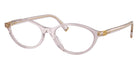Miu Miu MU 09XVF 12W1O1 55 - Transparent Mauve #id:mu09xvf12w1o1_s:100105