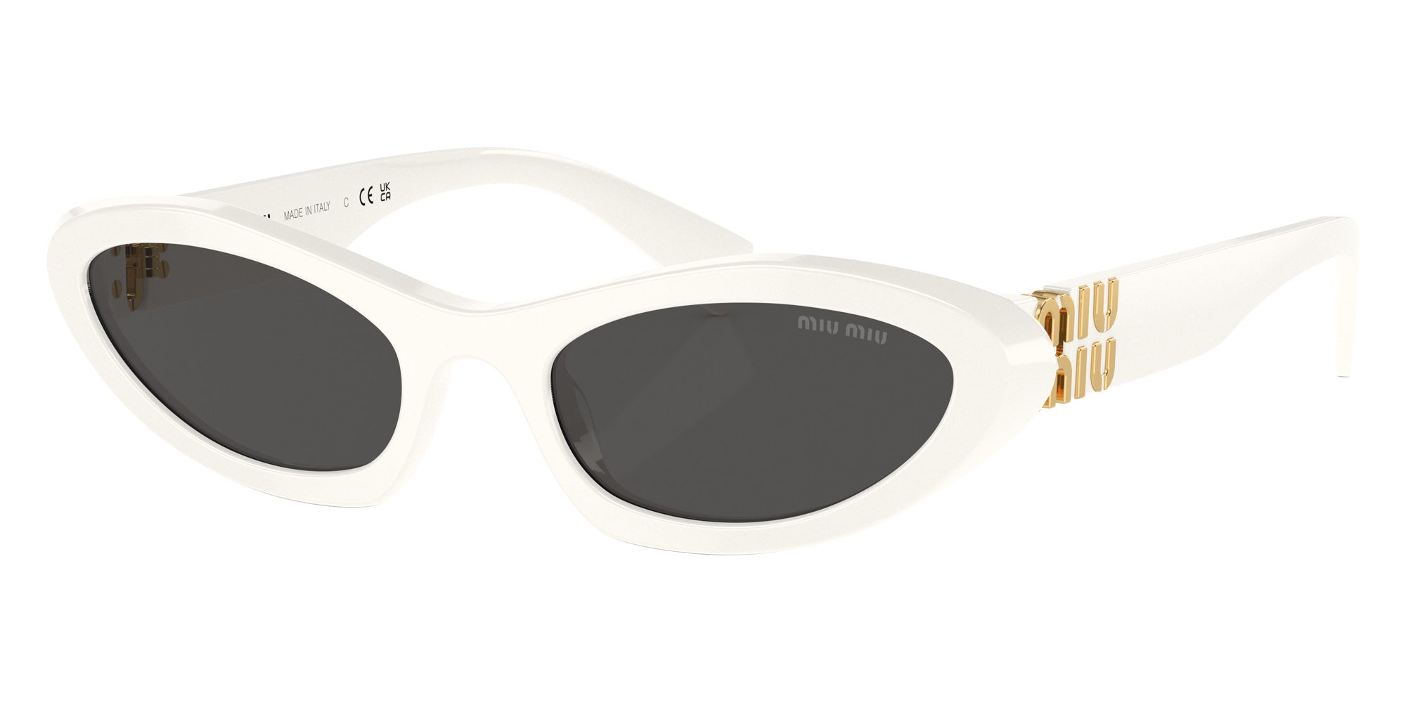 Miu Miu MU 09YS 1425S0 54 - White / Dark Gray #id:mu09ys1425s0_s:100105