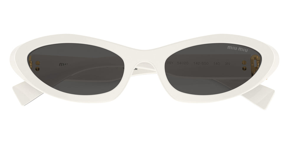 Miu Miu MU 09YS 1425S0 54 - White / Dark Gray #id:mu09ys1425s0_s:100120