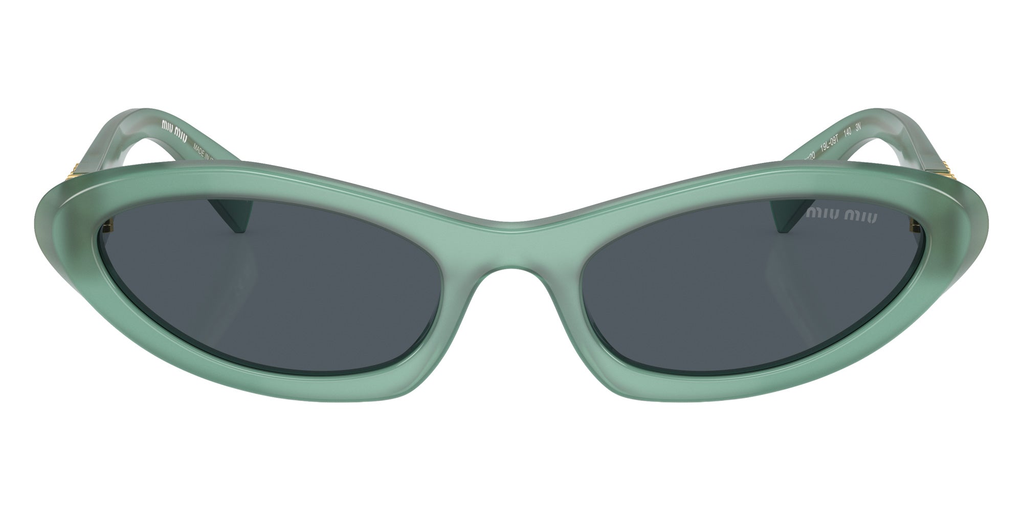 Miu Miu MU 09YS 19L09T 54 - Anise Opal / Dark Gray #id:mu09ys19l09t_s:100100