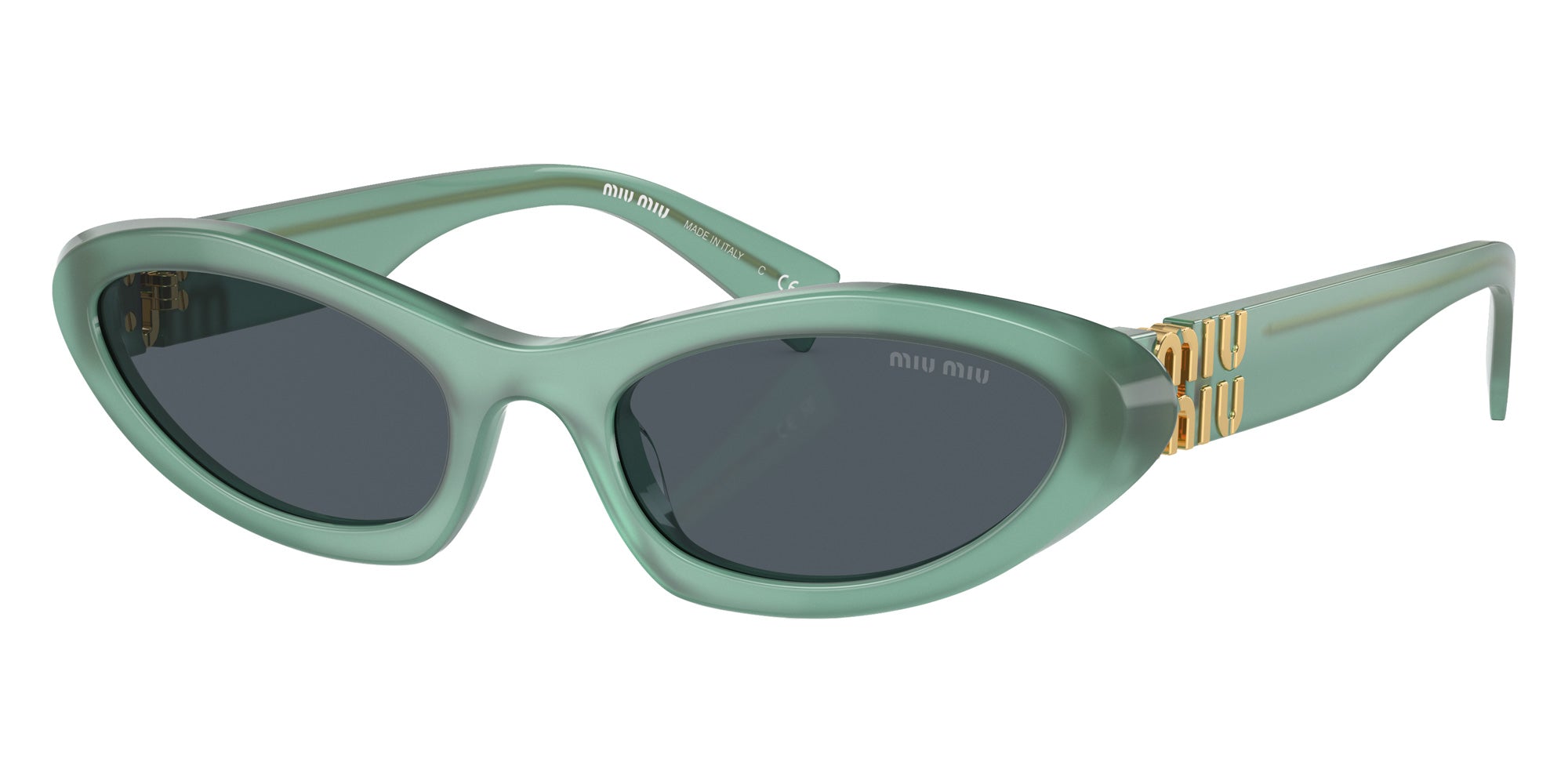 Miu Miu MU 09YS 19L09T 54 - Anise Opal / Dark Gray #id:mu09ys19l09t_s:100105