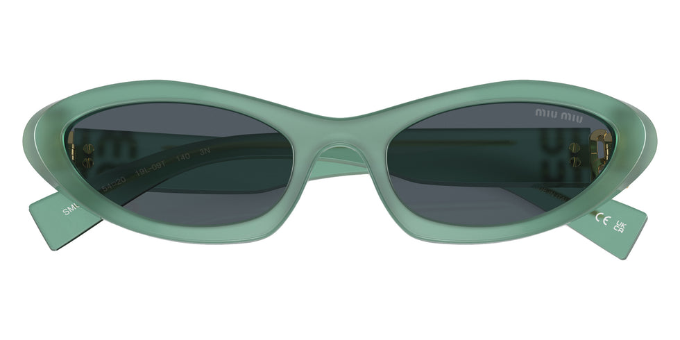 Miu Miu MU 09YS 19L09T 54 - Anise Opal / Dark Gray #id:mu09ys19l09t_s:100120