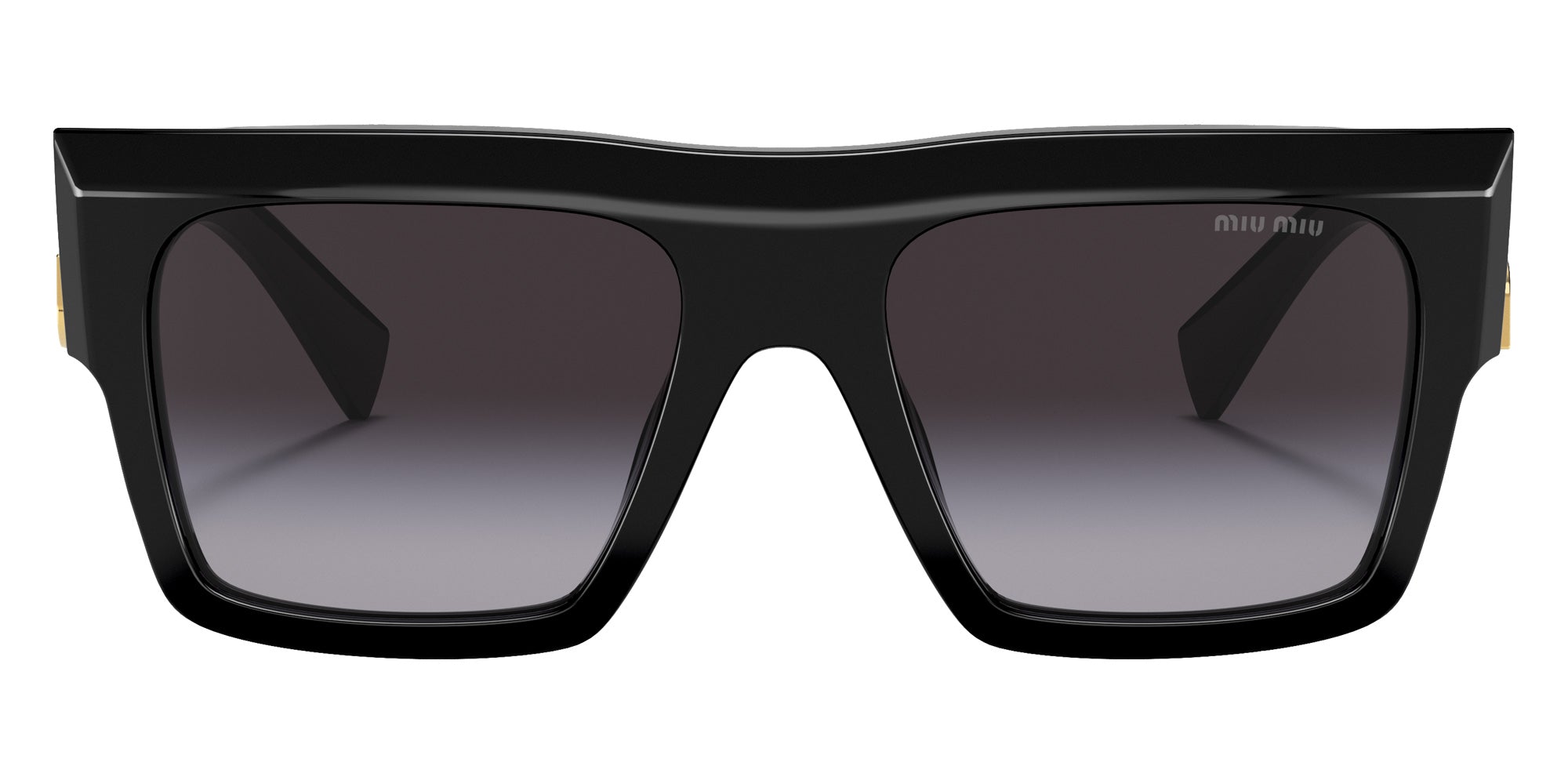 Miu Miu MU 10WS 1AB5D1 55 - Black / Gray Gradient #id:mu10ws1ab5d1_s:100100