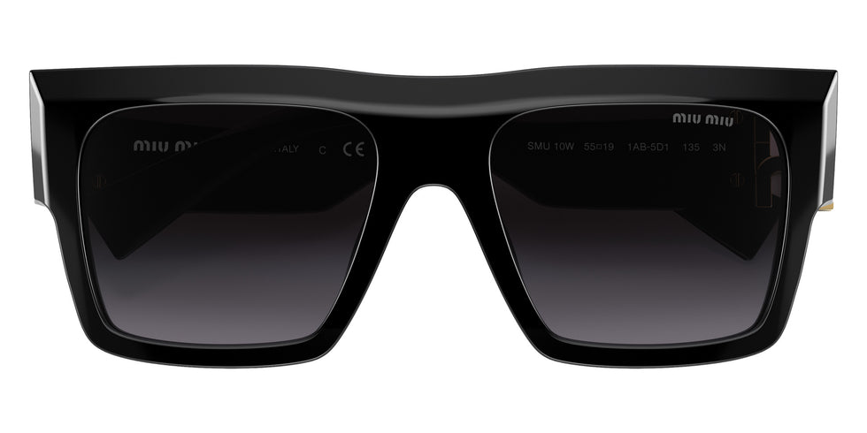 Miu Miu MU 10WS 1AB5D1 55 - Black / Gray Gradient #id:mu10ws1ab5d1_s:100120