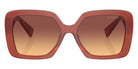 Miu Miu MU 10YS 10M07P 56 - Cognac Opal / Orange Gradient Violet #id:mu10ys10m07p_s:100100