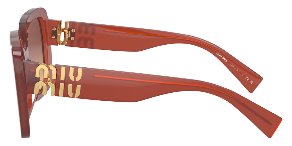 Miu Miu MU 10YS 10M07P 56 - Cognac Opal / Orange Gradient Violet #id:mu10ys10m07p_s:100110