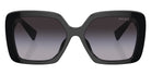 Miu Miu MU 10YS 1AB5D1 56 - Black / Gray Gradient #id:mu10ys1ab5d1_s:102100