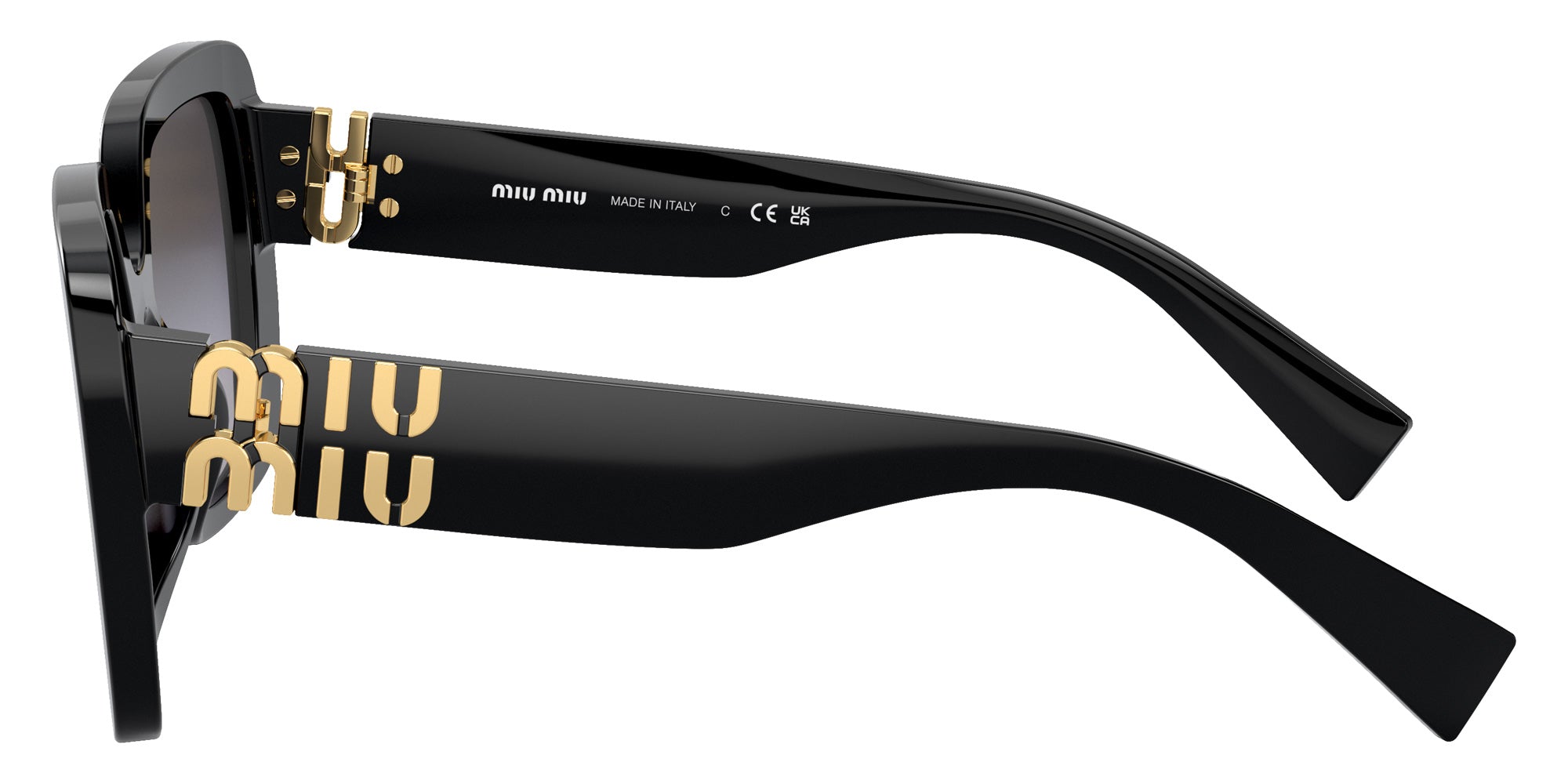 Miu Miu MU 10YS 1AB5D1 56 - Black / Gray Gradient #id:mu10ys1ab5d1_s:102110