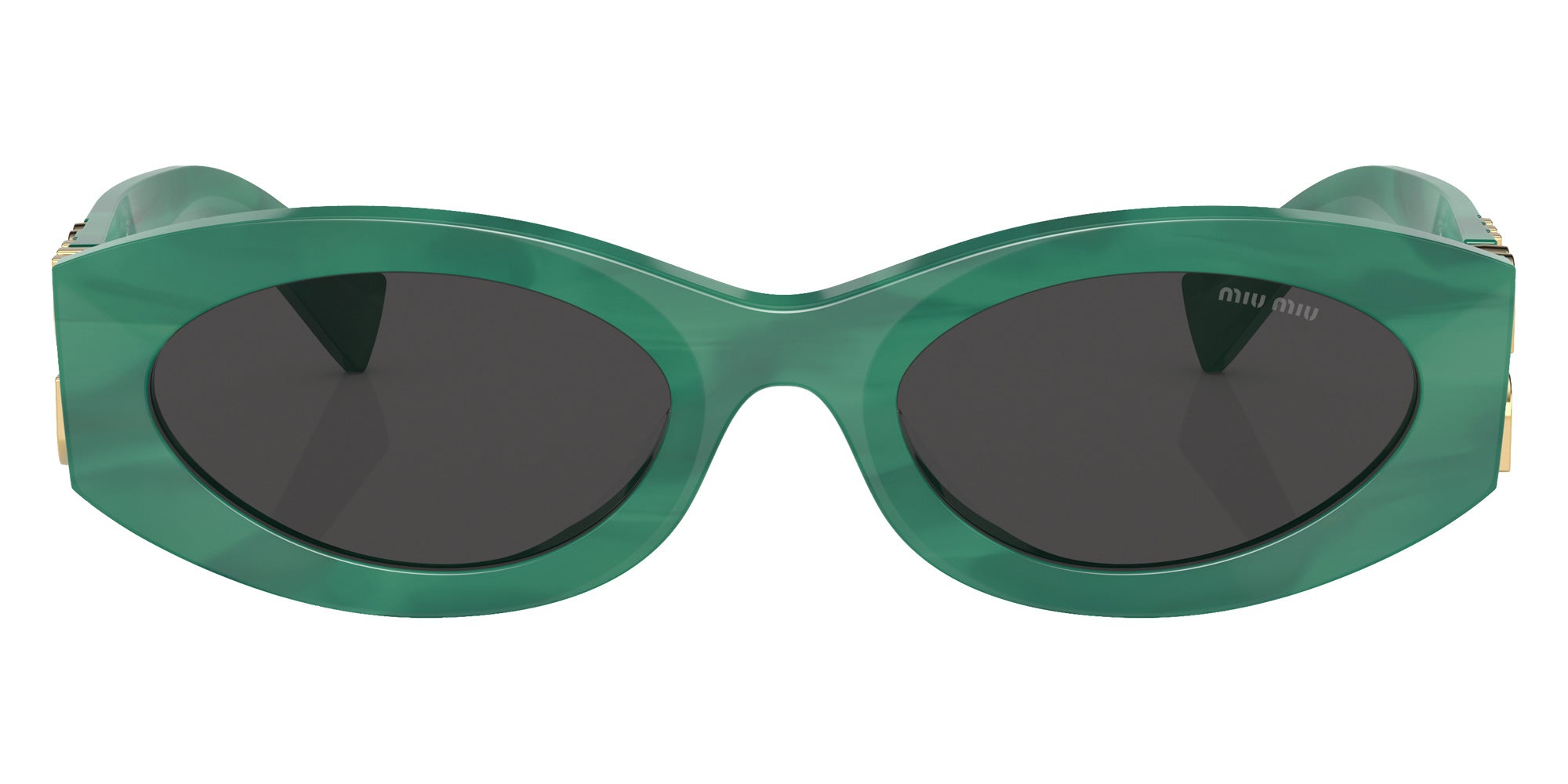 Miu Miu MU 11WS 15H5S0 54 - Green / Dark Gray #id:mu11ws15h5s0_s:102100