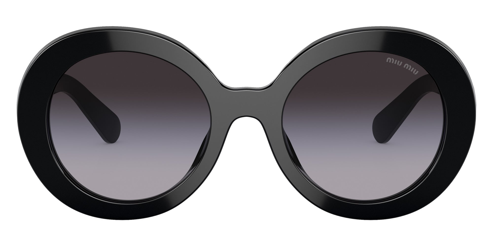 Miu Miu MU 11YS 1AB5D1 55 - Black / Gray Gradient #id:mu11ys1ab5d1_s:100100