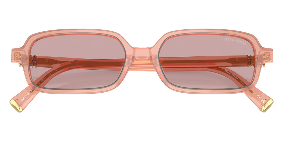 Miu Miu MU 11ZS 20I60V 51 - Opaline Pink #id:mu11zs20i60v_s:100120