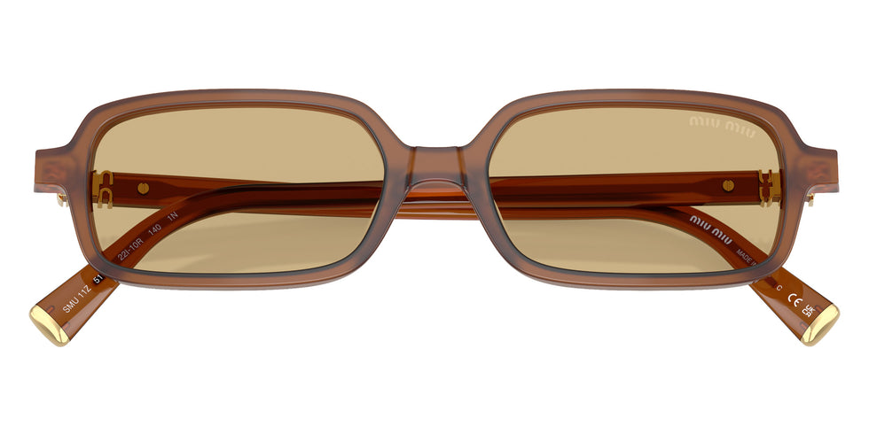 Miu Miu MU 11ZS 22I10R 51 - Opaline Amber #id:mu11zs22i10r_s:102120