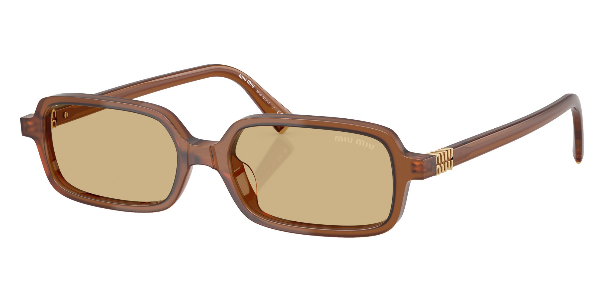 Miu Miu MU 11ZS 22I10R 51 - Opaline Amber #id:mu11zs22i10r_s:102105