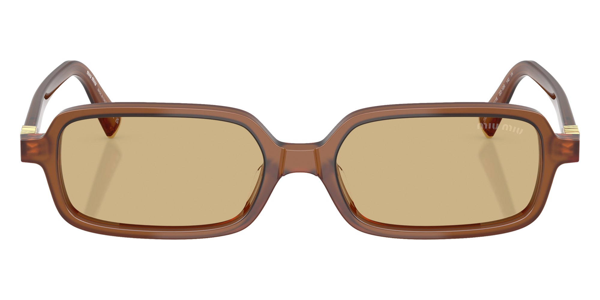Miu Miu MU 11ZS 22I10R 51 - Opaline Amber #id:mu11zs22i10r_s:102100