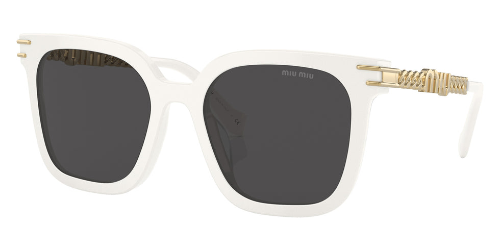 Miu Miu MU 13WS 1425S0 55 - White / Dark Gray #id:mu13ws1425s0_s:100105