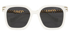Miu Miu MU 13WS 1425S0 55 - White / Dark Gray #id:mu13ws1425s0_s:100120