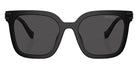 Miu Miu MU 13WS 1BO5S0 55 - Matte Black / Dark Gray #id:mu13ws1bo5s0_s:100100