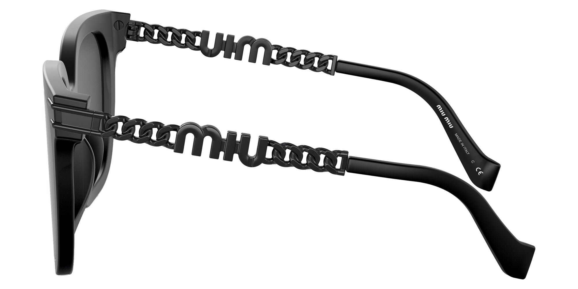 Miu Miu MU 13WS 1BO5S0 55 - Matte Black / Dark Gray #id:mu13ws1bo5s0_s:100110