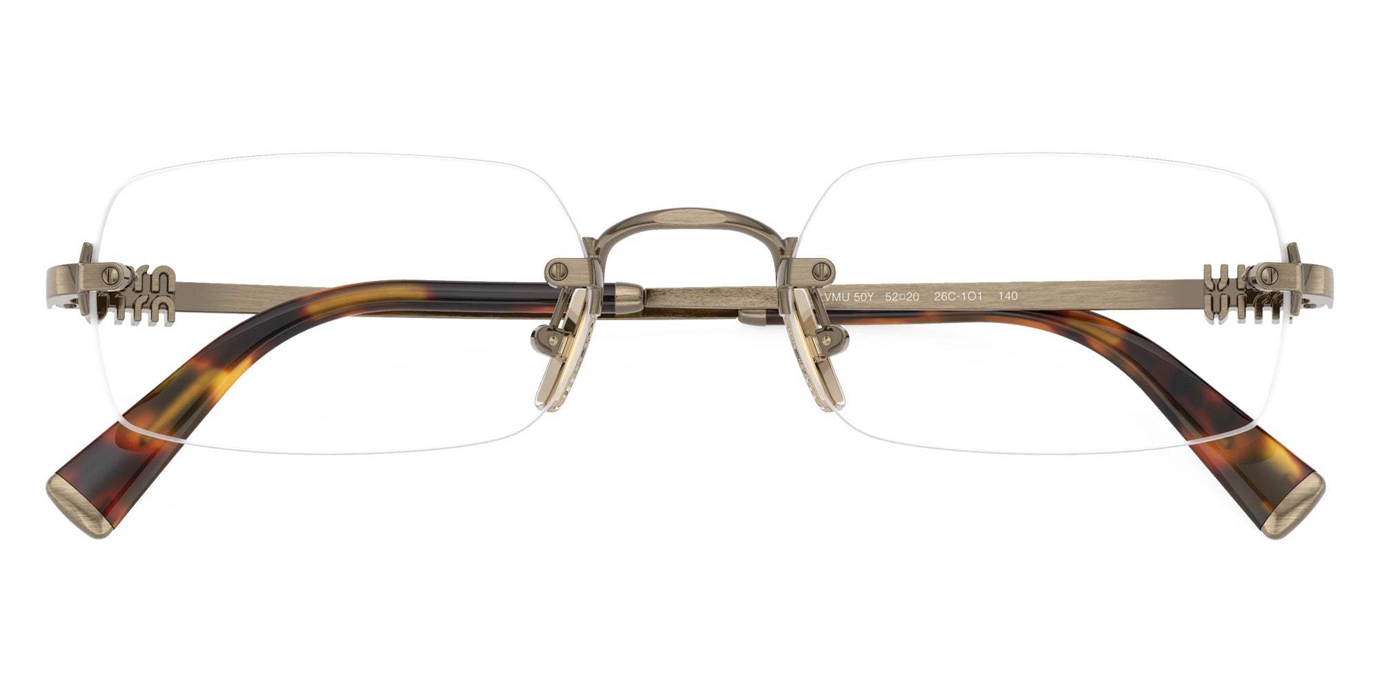 Miu Miu MU 50YV 26C1O1 50 - Old Gold #id:mu50yv26c1o1_s:104120