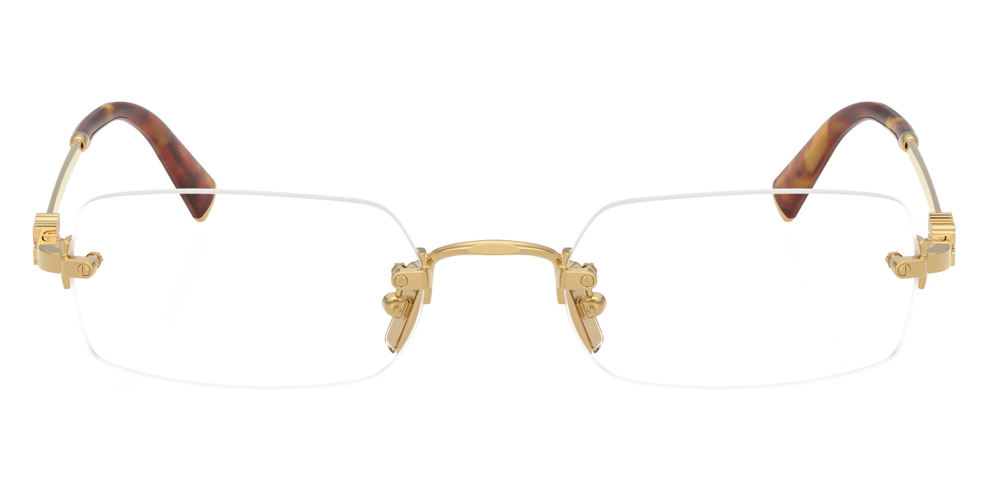 Miu Miu MU 50YV 5AK1O1 50 - Gold #id:mu50yv5ak1o1_s:108100