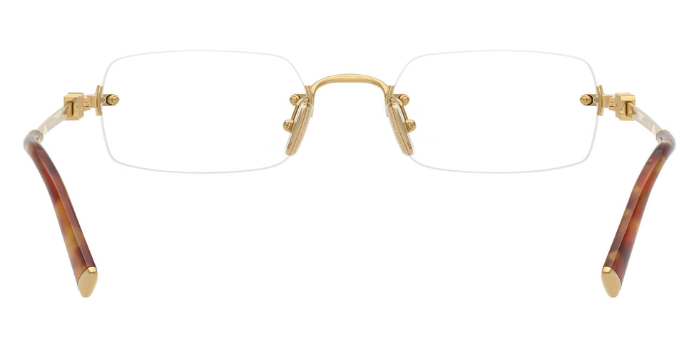 Miu Miu MU 50YV 5AK1O1 50 - Gold #id:mu50yv5ak1o1_s:108115