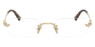 Miu Miu MU 50YV ZVN1O1 50 - Pale Gold #id:mu50yvzvn1o1_s:112100
