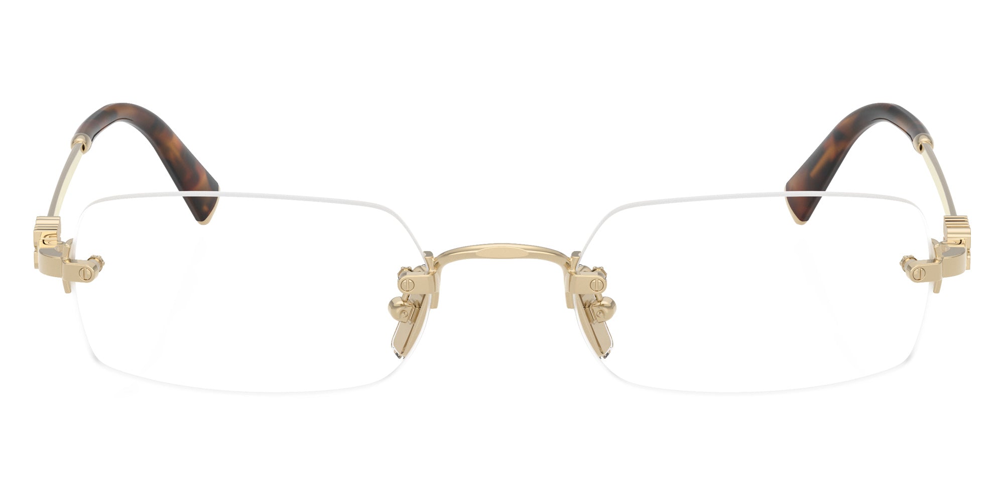 Miu Miu MU 50YV ZVN1O1 50 - Pale Gold #id:mu50yvzvn1o1_s:112100