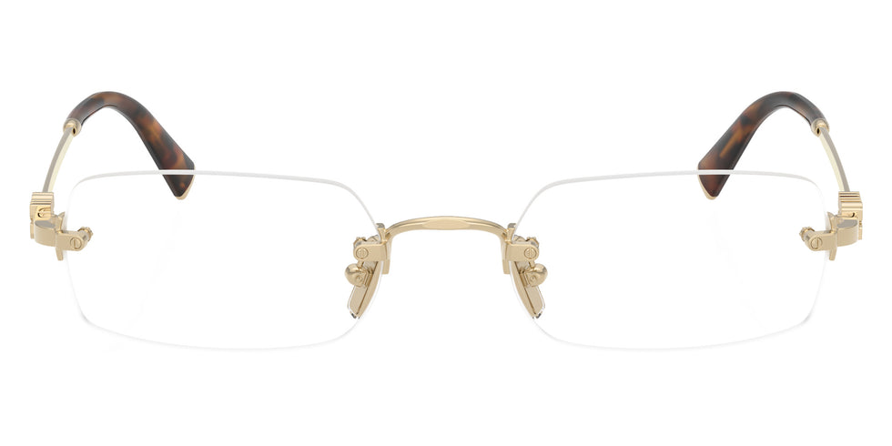 Miu Miu MU 50YV ZVN1O1 50 - Pale Gold #id:mu50yvzvn1o1_s:112100