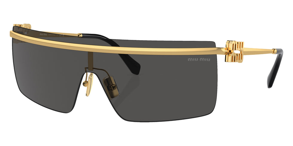 Miu Miu MU 50ZS 5AK5S0 142 - Gold / Dark Gray #id:mu50zs5ak5s0_s:100105