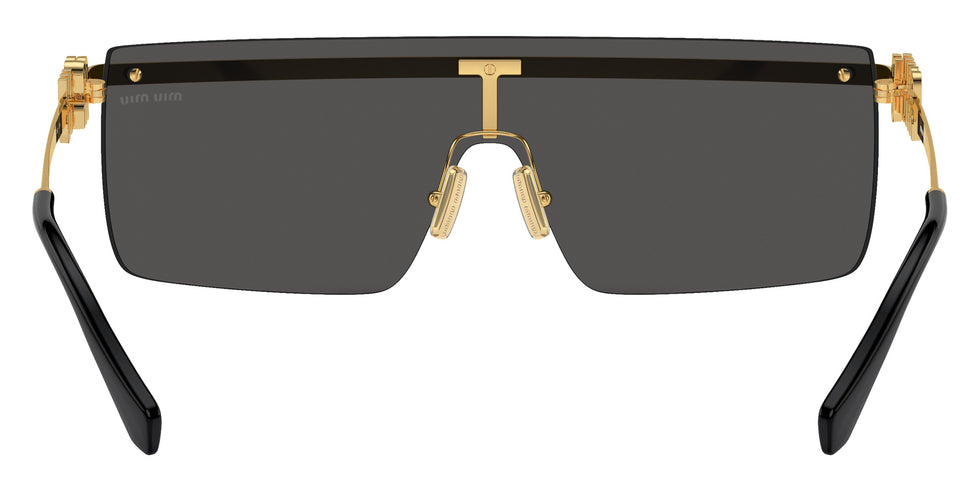 Miu Miu MU 50ZS 5AK5S0 142 - Gold / Dark Gray #id:mu50zs5ak5s0_s:100115