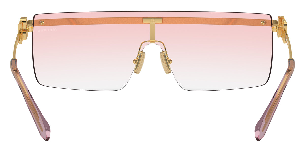 Miu Miu MU 50ZS 5AK80D 142 - Gold / Clear Gradient Pink #id:mu50zs5ak80d_s:100115