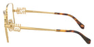 Miu Miu MU 51XV 5AK1O1 54 - Gold #id:mu51xv5ak1o1_s:102110