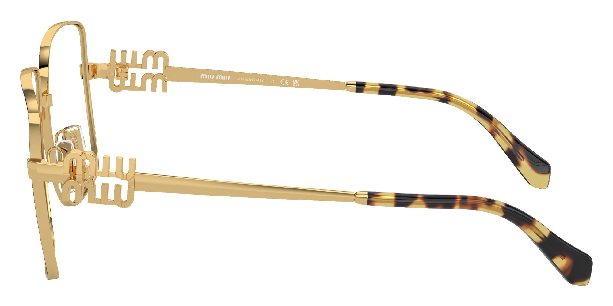 Miu Miu MU 51XV KUI1O1 54 - Black/Gold #id:mu51xvkui1o1_s:104110