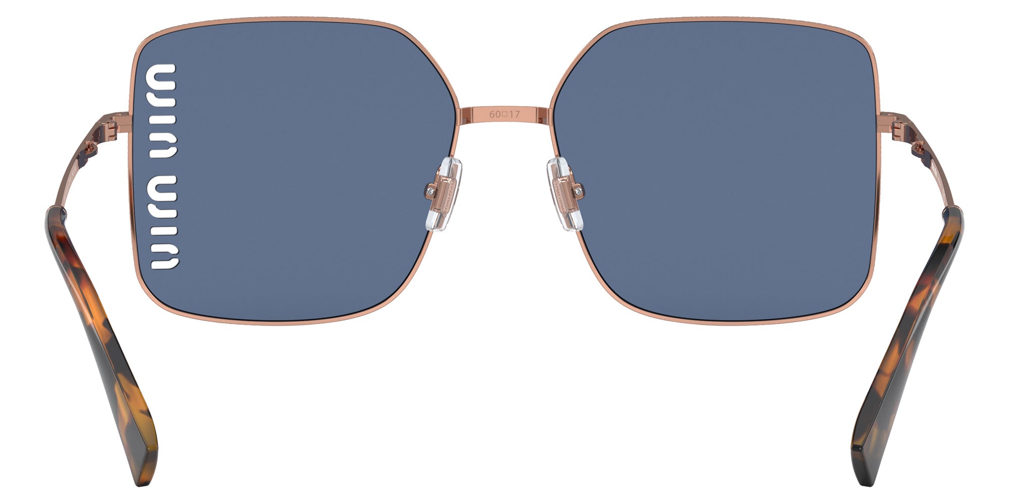 Miu Miu MU 51YS ZVF1V1 60 - Rose Gold / Dark Blue #id:mu51yszvf1v1_s:100115