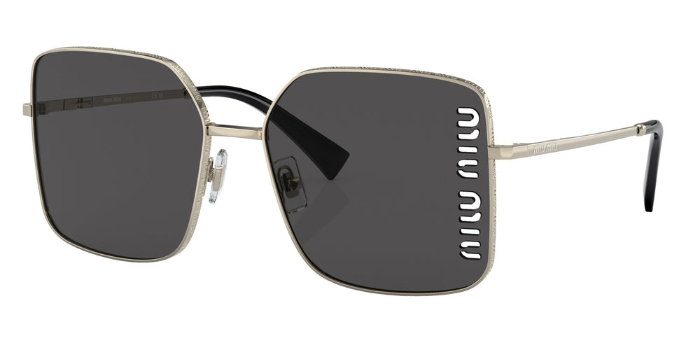 Miu Miu MU 51YS ZVN5S0 60 - Pale Gold / Dark Gray #id:mu51yszvn5s0_s:100105