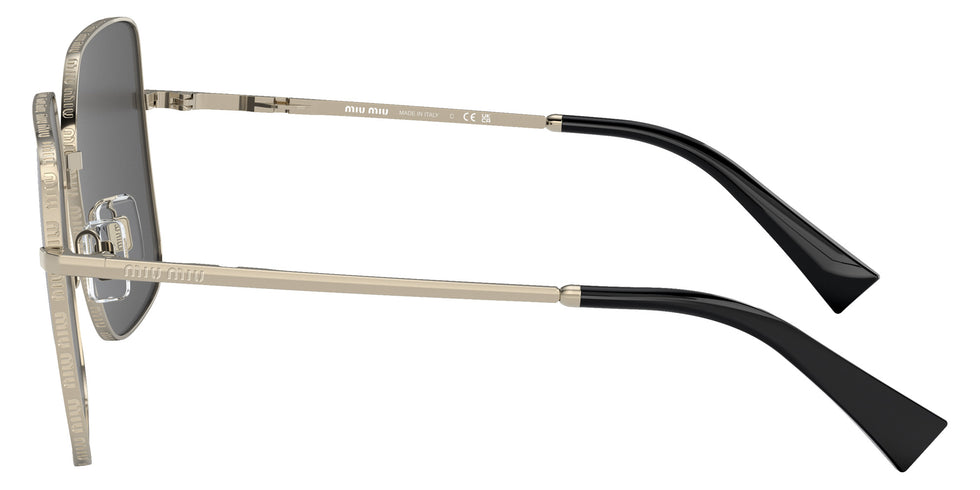 Miu Miu MU 51YS ZVN5S0 60 - Pale Gold / Dark Gray #id:mu51yszvn5s0_s:100110