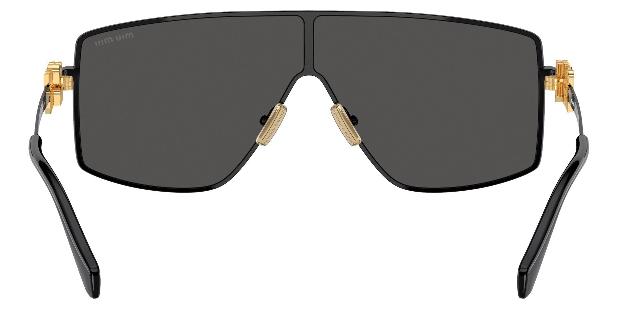 Miu Miu MU 51ZS 1AB5S0 69 - Black / Dark Gray #id:mu51zs1ab5s0_s:100115