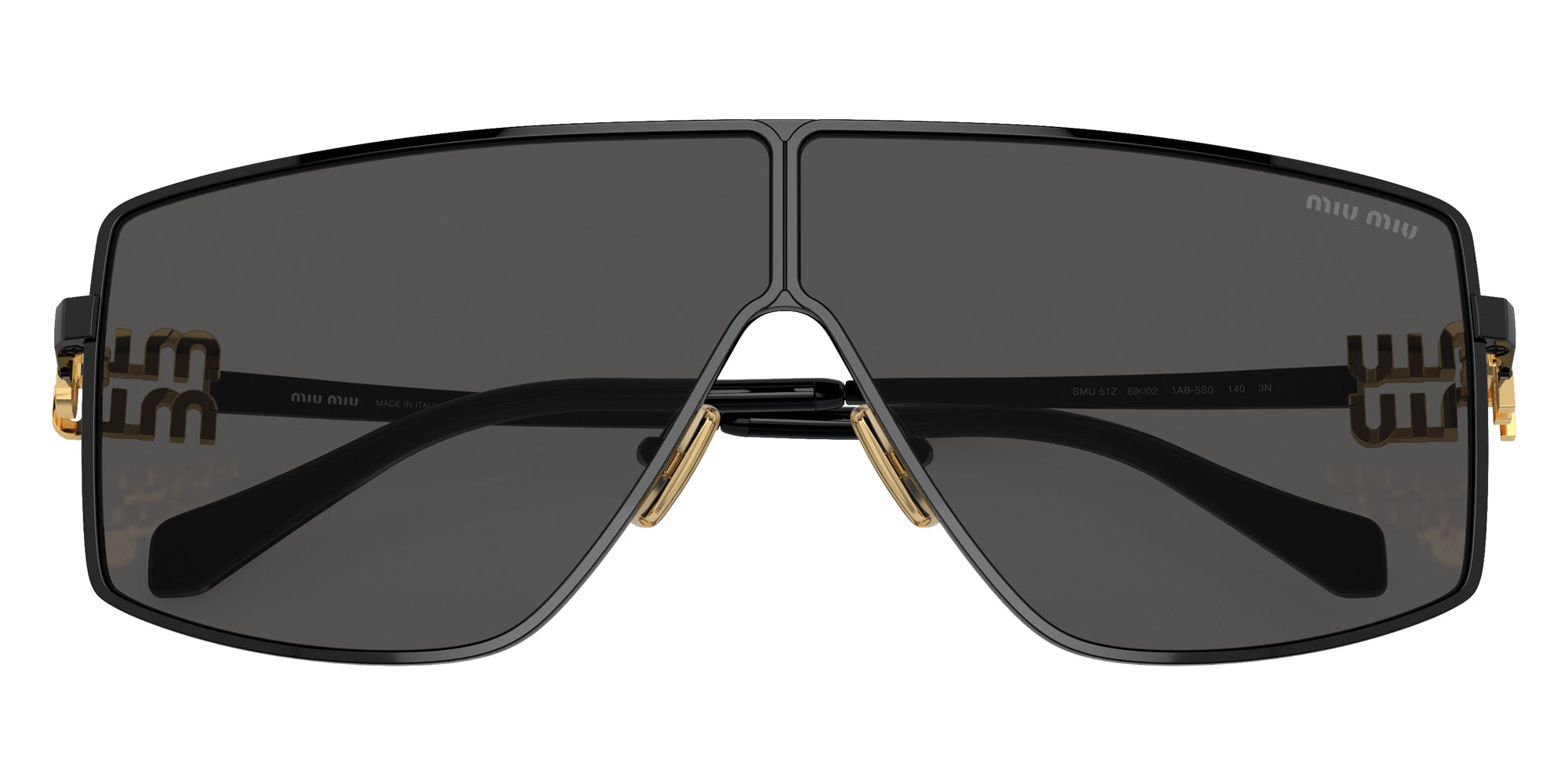 その他 mi Miu Miu MU 51ZS Irregular Sunglasses | EyeOns.com