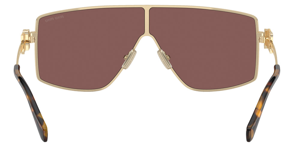 Miu Miu MU 51ZS ZVN70D 69 - Pale Gold / Brown Mirrored Silver Internal Violet #id:mu51zszvn70d_s:102115
